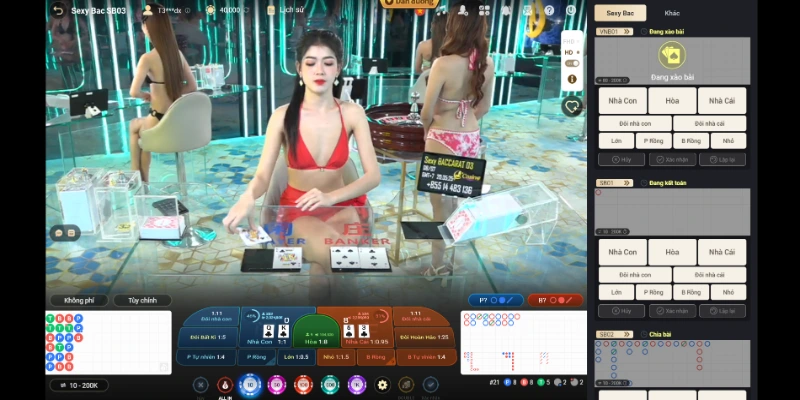 Ưu điểm phòng Live casino trực tuyến Pragmatic Play XVIP